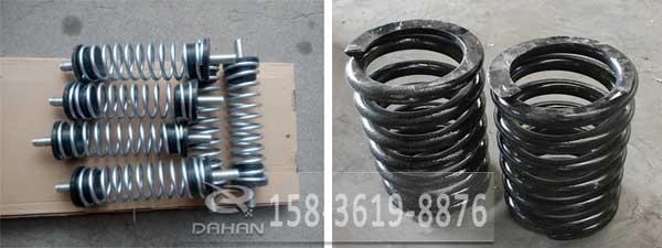 鋼絲壓彈簧：是由鋼絲制成形狀有：圓柱形于圓錐形兩種。